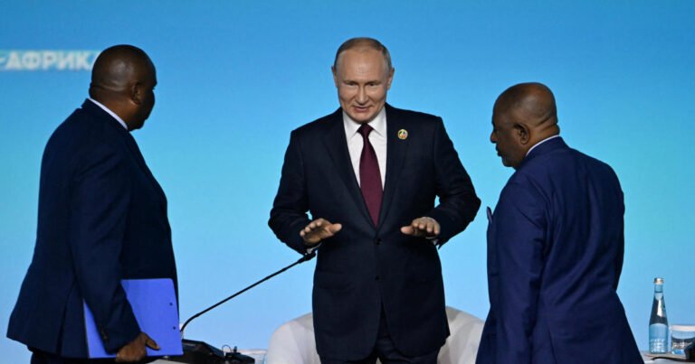 Russian President Vladimir Putin attends Russia-Africa summit in Saint Petersburg