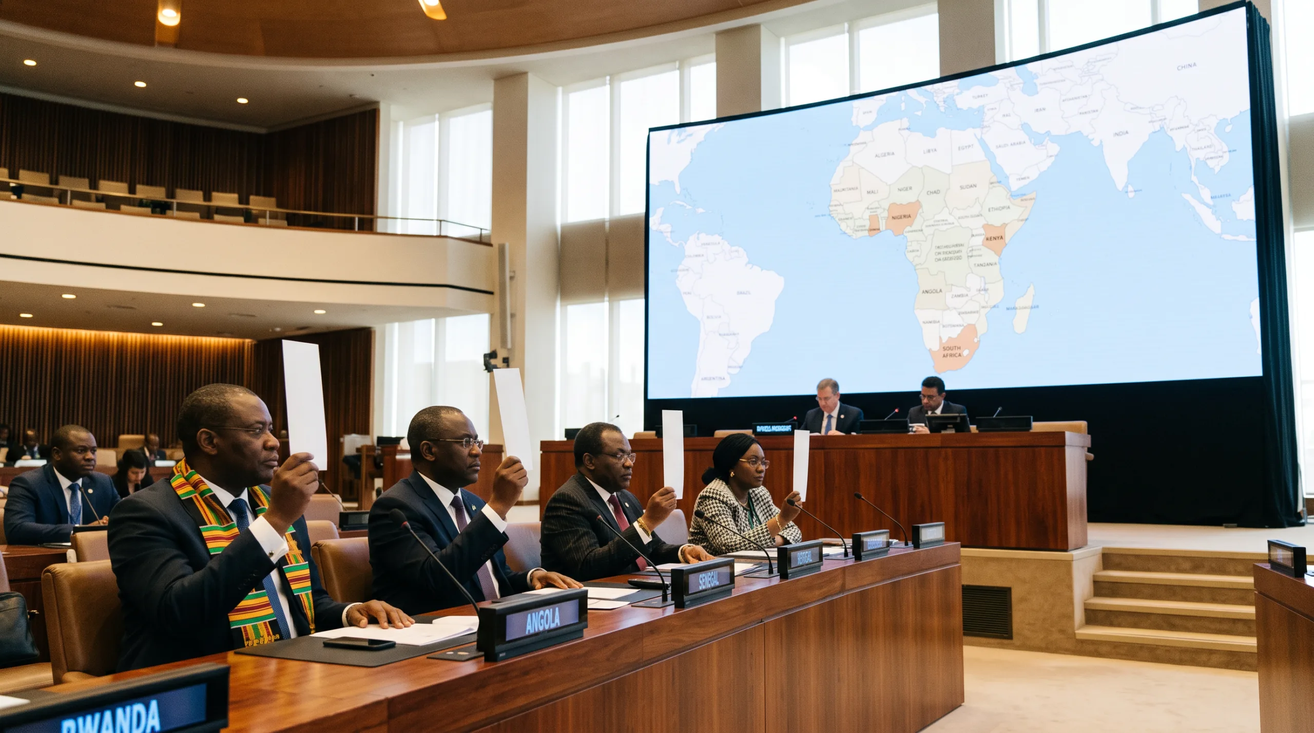 L’Afrique retrouve sa véritable place sur la carte du monde